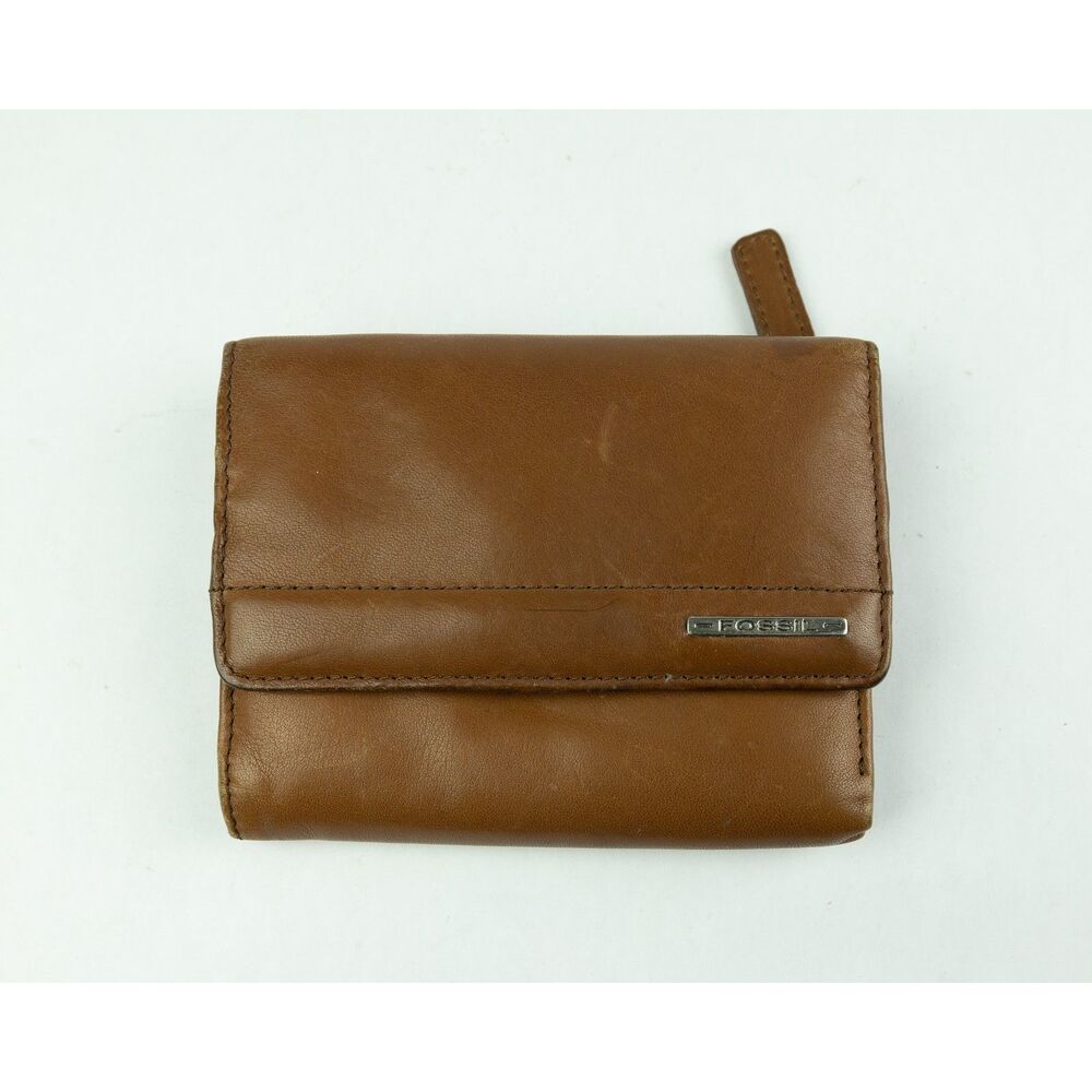 Fossil Brown Leather Wallet